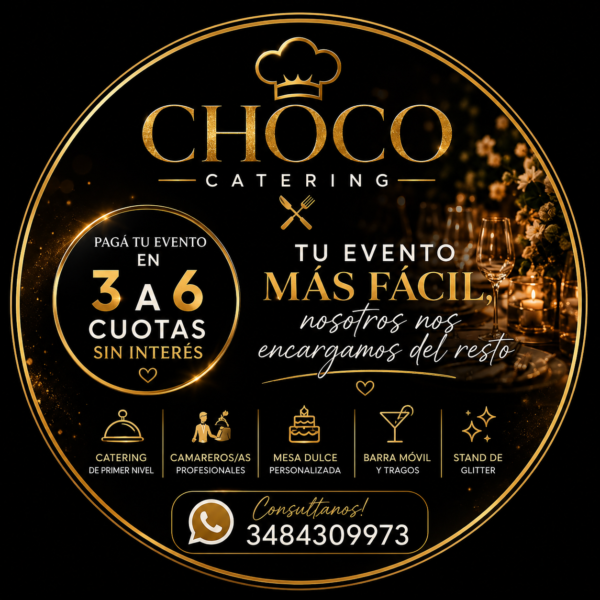 Choco Catering servicio para eventos
