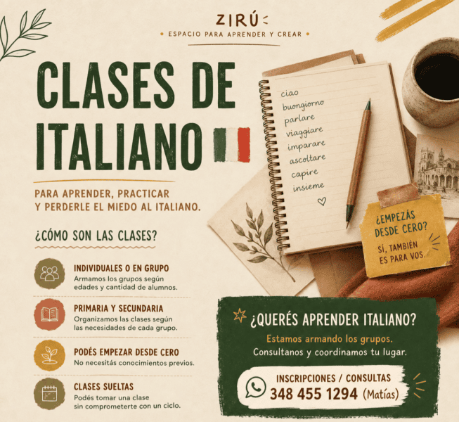 Espacio Zirú - espacio de talleres y eventos 🌿