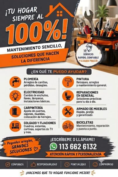 ARREGLOS HOGAREÑOS