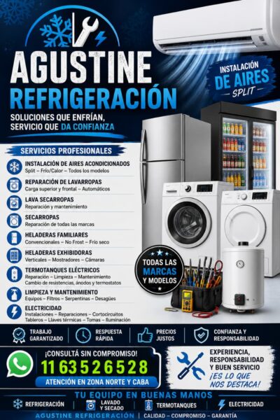 AGUSTINE REFRIGERACIÓN